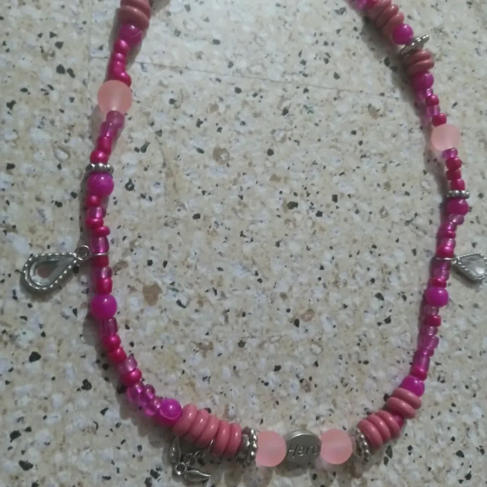 Hero/love 💕 charm necklace